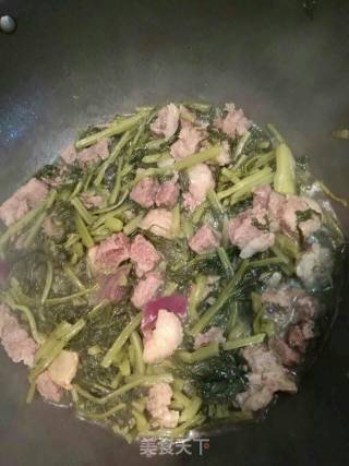 雪菜牛腩的做法步骤：3