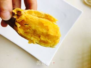 微波炉烤地瓜的做法步骤：5