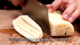 开味、解酒、爽口的【酸辣藕丁】的做法步骤：1