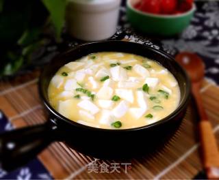 蟹黄豆腐的做法步骤：9