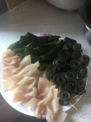 肉皮海带如意卷的做法步骤：7