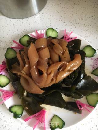 肉皮海带如意卷的做法步骤：19