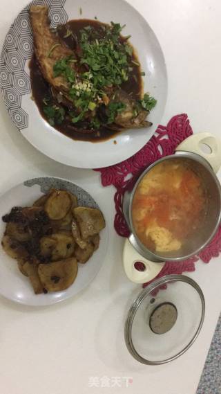 豆豉土豆片的做法步骤：2