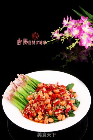 凉拌酸辣菠菜的做法步骤：3