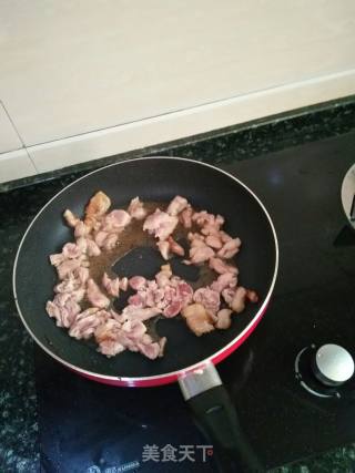西兰花炒廋肉的做法步骤：3