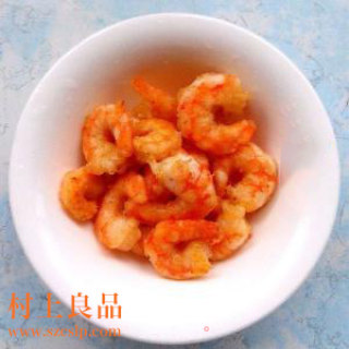 虾仁蔬菜辣酱拌面的做法步骤：3
