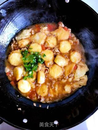 红烧日本豆腐的做法步骤：10