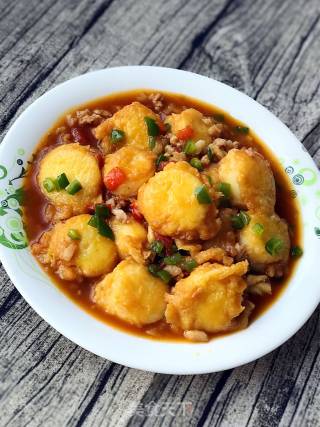 红烧日本豆腐的做法步骤：11
