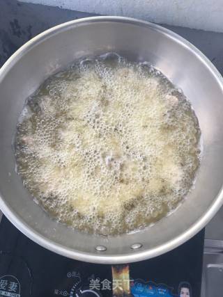菠萝古老肉的做法步骤：4