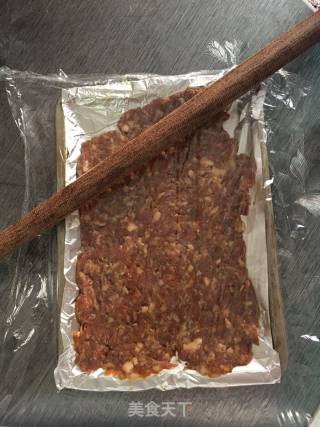 黑椒猪肉脯的做法步骤：5