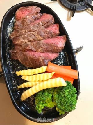 牛肉铁板烧♪的做法步骤：8