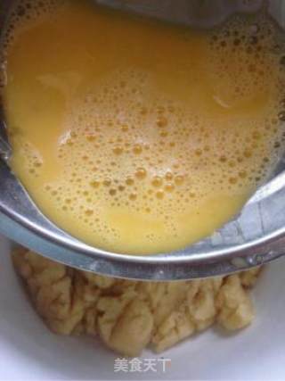 菠萝酥皮泡芙的做法步骤：7