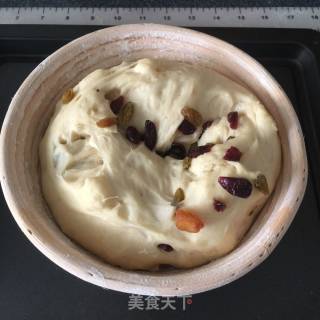 果料藤篮面包的做法步骤：8
