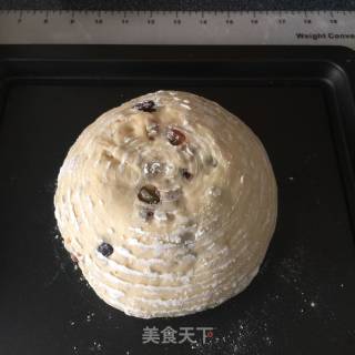 果料藤篮面包的做法步骤：9