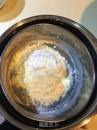 芒果溶豆的做法步骤：2