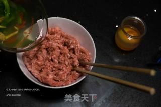 咸蛋蒸肉饼 XL版（内附拌肉馅儿攻略全公开）的做法步骤：2