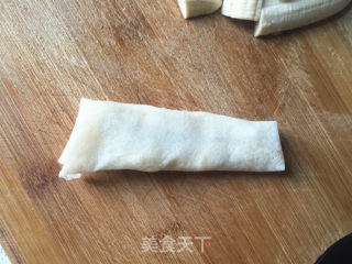 拉丝春卷的做法步骤：6