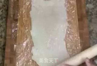 椰汁香芒糯米卷的做法步骤：5