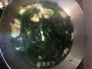 菠菜蛋花汤的做法步骤：4
