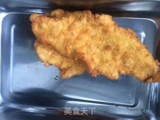 炸鸡排的做法步骤：7