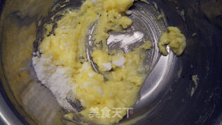伯爵红茶奶酥排包的做法步骤：6
