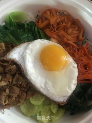 儿童版韩式拌饭的做法步骤：3
