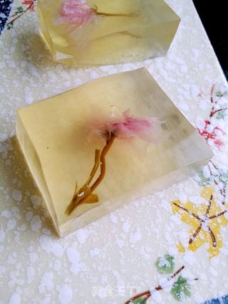 樱花水晶皮冻的做法步骤：11