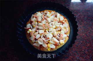 海鲜披萨的做法步骤：4