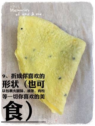 营养早餐之鸡蛋饼的做法步骤：10