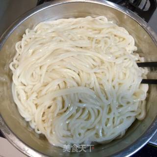 姜葱捞面的做法步骤：6