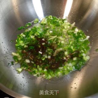 姜葱捞面的做法步骤：9
