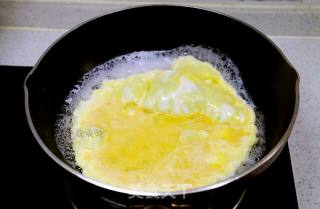 水炒鸡蛋（用水不用油）的做法步骤：5