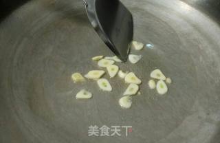 西芹杏鲍菇炒火腿粒的做法步骤：5