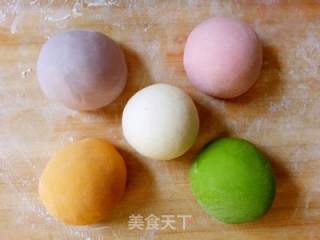 彩色果蔬面条的做法步骤：5