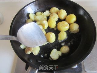 香煎小土豆的做法步骤：5