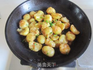 香煎小土豆的做法步骤：8