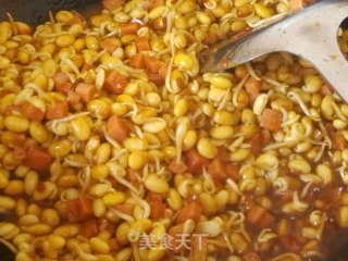酱爆黄豆嘴的做法步骤：9