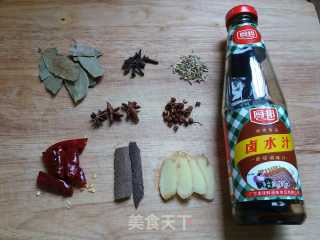 卤水大拼盘的做法步骤：1