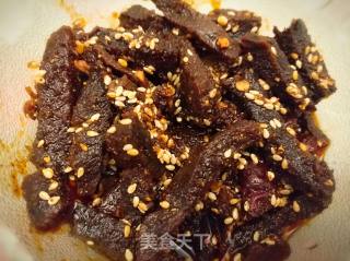 麻辣牛肉干的做法步骤：8