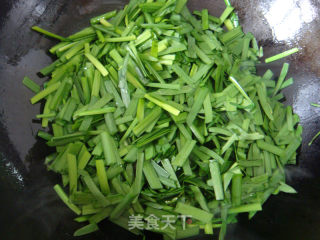 韭菜炒香干的做法步骤：6