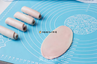 【桃花酥】烤箱里绽放的花朵~的做法步骤：4