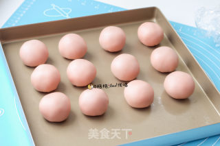 【桃花酥】烤箱里绽放的花朵~的做法步骤：9