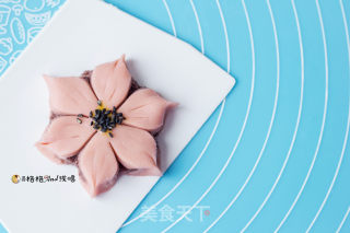 【桃花酥】烤箱里绽放的花朵~的做法步骤：11