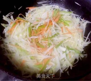 清炒土豆丝的做法步骤：6