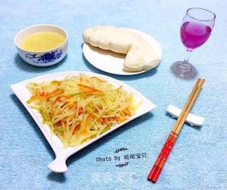 清炒土豆丝的做法步骤：11