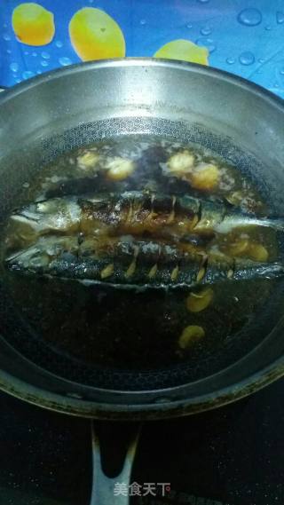 青鱼炖粉条的做法步骤：4