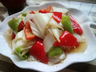 酸辣白菜的做法步骤：5