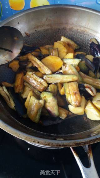 茄子炖土豆的做法步骤：5