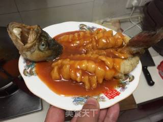 松鼠鲈鱼的做法步骤：4