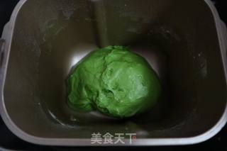 【春天的颜色】菠菜吐司的做法步骤：3
